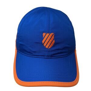 K-Swiss Strapback Hat Blue One Size Adjustable Embroidered Outdoor